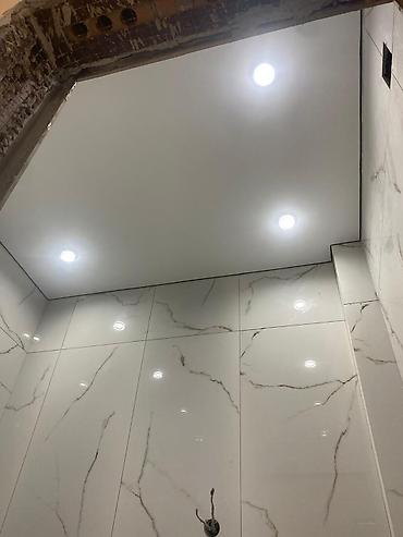 Натяжной потолок: Натяжной потолок Матовое Монтаж — 14