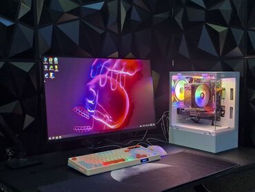 игровой компьютер купить бишкек: Компьютер, ядер - 4, ОЗУ 16 ГБ, Для несложных задач, Новый, Intel Core i3, NVIDIA GeForce RTX 3050, HDD + SSD