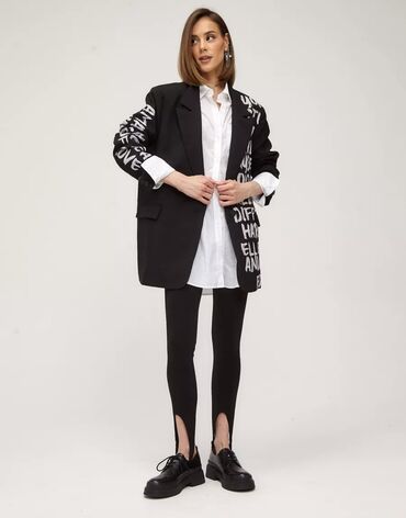 Пиджаки, жакеты: Женский удлинённый блейзер в стиле street-chic.Новый!(надела 1 раз)Мне
