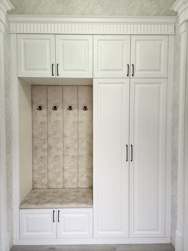 Шкафы для одежды: Шкаф для одежды, Новый, Прямой, МДФ — 11