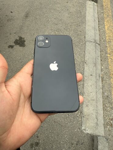 IPhone 11, 64 GB, Qara, Face ID