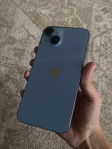 Apple iPhone: IPhone 14, Б/у, 128 ГБ, Синий, Кабель, 88 % — 1