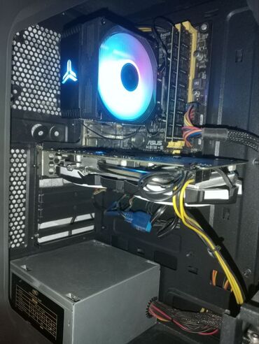 системный блок для игр: Компьютер, ядролор - 4, ОЭТ 16 ГБ, Оюндар үчүн, Колдонулган, Intel Core i5, AMD Radeon RX 580, HDD + SSD