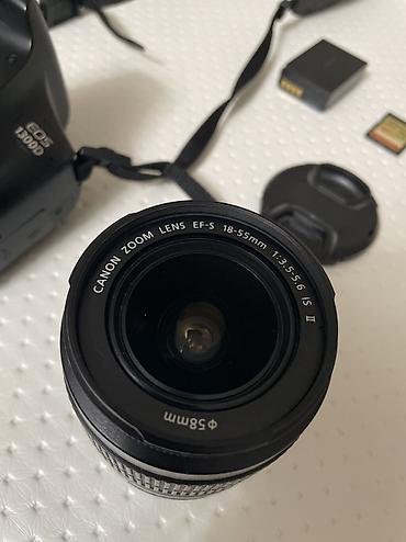 canon 1300d: Фотоаппарат Canon EOS 1300D с комплектом Состав набора: - Зеркальная — 3