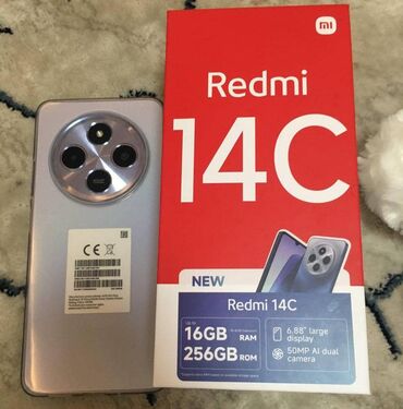 redmi k 70: Redmi, Redmi 14C, Жаңы, 256 ГБ