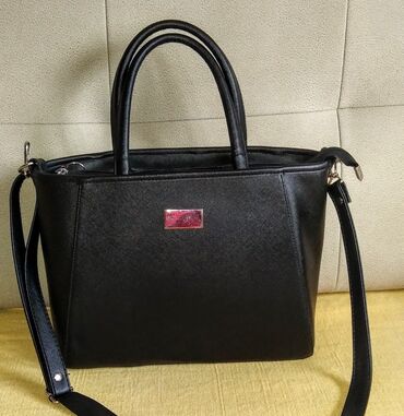 Torbe: Moderna crna torba NOVO Prelepa i moderna crna torba, potpuno nova i — 3