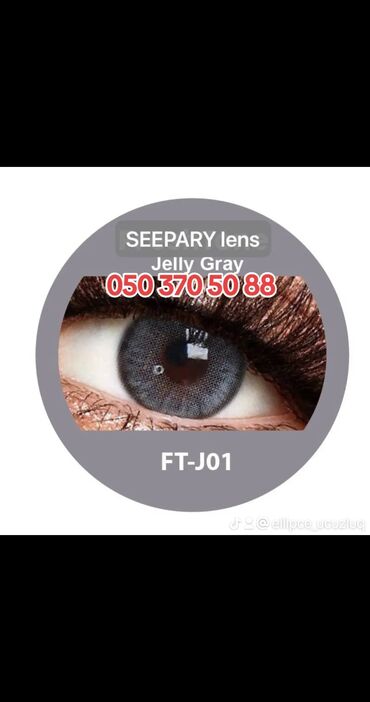 Digər: Lens linza koreya istehsalı olan linza +qab rəngli kosmetik linza — 5