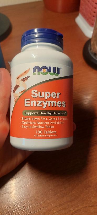 фермент: NOW Foods Super Enzymes — комплекс пищеварительных ферментов в — 3