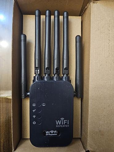 wifi ap repeater: Wi‑Fi Siqnal Gücləndirici / AP Repeater (Model: U035) - 6 ədəd xarici — 2