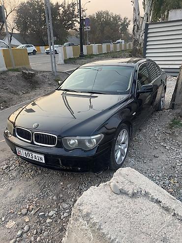 BMW 7 series: 2002 г., 4.4 л, Автомат, Бензин, Седан