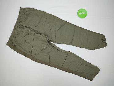 linen trousers pull and bear: More & More, Spodnie materiałowe damskie, rozmiar L — 3