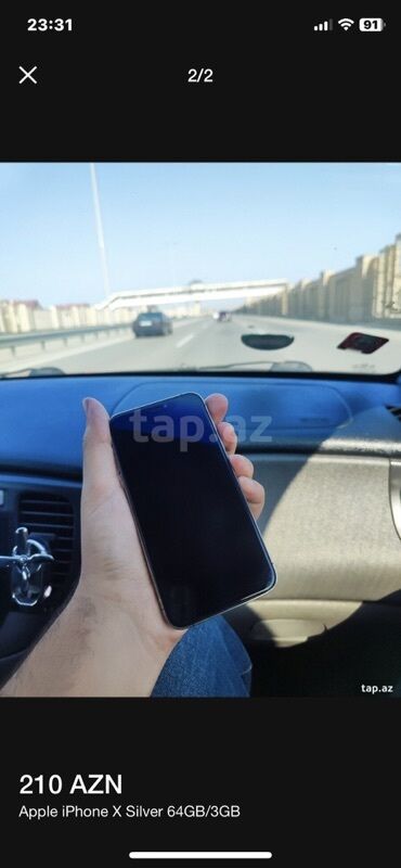 ddr3 8gb ram qiymeti: IPhone X, 64 ГБ, Серебристый, Беспроводная зарядка