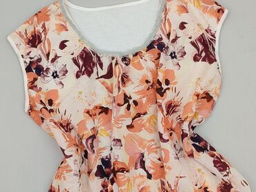 białe t shirty basic: Bluzka damska, rozmiar L