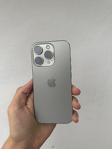 IPhone 16 Pro, 128 GB, Natural Titanium, Barmaq izi, Simsiz şarj, Face ID lalafo.az -da IPhone 16 Pro, 128 GB, Natural Titanium, Barmaq izi, Simsiz şarj, Face ID