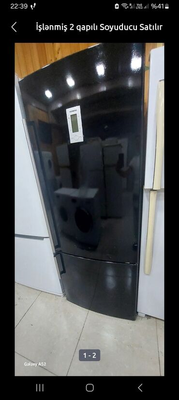 Plitələr və bişirmə panelləri: 2 qapılı Siemens Soyuducu Satılır
