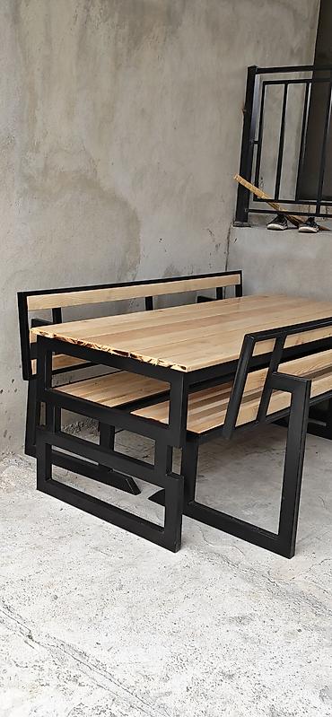 delloro mebel stol stul: Mətbəx üçün, Yeni, Açılmayan, Dördbucaq masa, 2 stul — 2