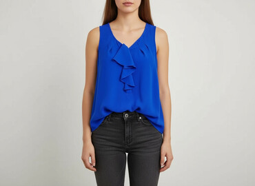 bluzki dopasowane eleganckie: Women's blouse, size M