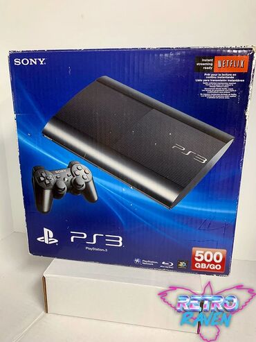 PS3 (Sony PlayStation 3): Satılır: PlayStation 3 Slim Super – hər şeyi ilə əla vəziyyətdədir