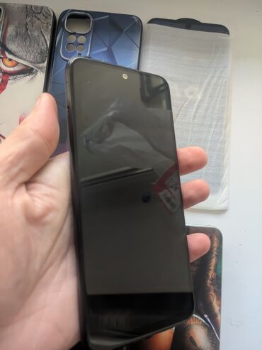 редми нот 11 с: Redmi, Redmi Note 11, Колдонулган, 128 ГБ, түсү - Кара, 2 SIM