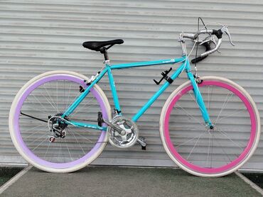 Шоссейные велосипеды: Корейский шоссейник Алюминиевая рама Баран руль мы находимся — 15