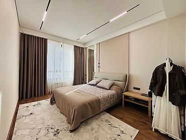 belgravia: 3 комнаты, 105 м², Асанбай мкр Элитка, 14 этаж, Дизайнерский ремонт — 3