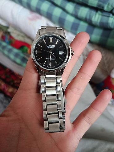 из серебра: Классические часы часы, Casio, Серебро, США, Водонепроницаемые, Мужские, Б/у — 7