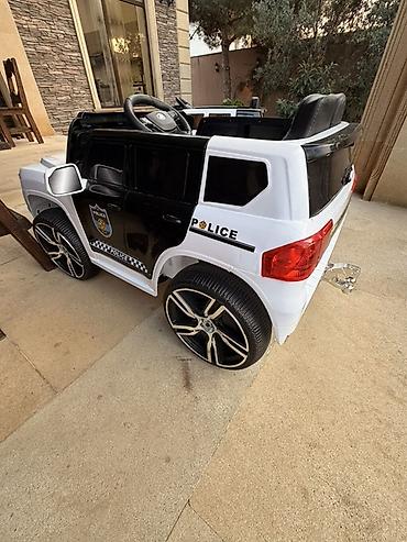 Uşaq dünyası: Uşaq üçün elektrikli polis maşını - Model: 2 yerlik uşaq elektro-kart — 7