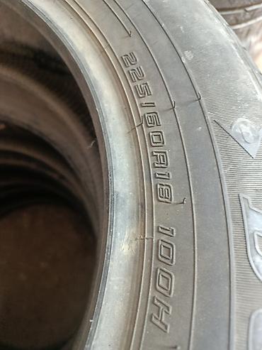 infinity fx35: Шины 225 / 60 / R 18, Лето, Б/у, Комплект, Легковые, Япония, Dunlop — 2