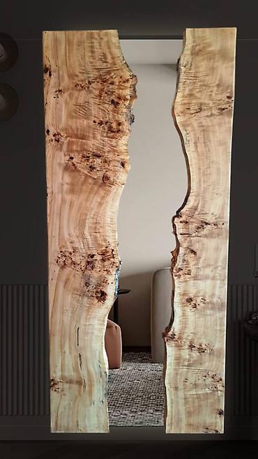 ormarici za kupatilo forma ideale: Slika 1 Ogledalo napravljeno od drveta Jele dimenzije:103x76x4 cm — 8