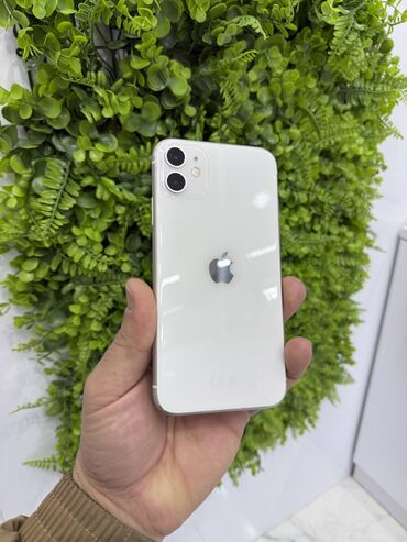 Apple iPhone: IPhone 11, 64 GB, Ağ, Zəmanət