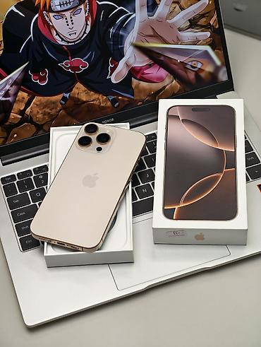 Мобильные телефоны и аксессуары: IPhone 16 Pro Max, Б/у, 256 ГБ, Desert Titanium, Коробка, 89 % — 4