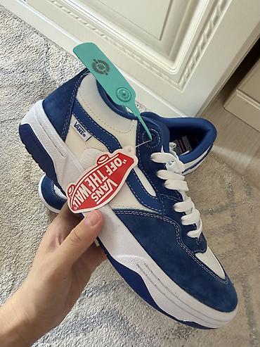 nike dunk: Мужские кроссовки, 44, Vans, Новый, цвет - Синий, Самовывоз — 1