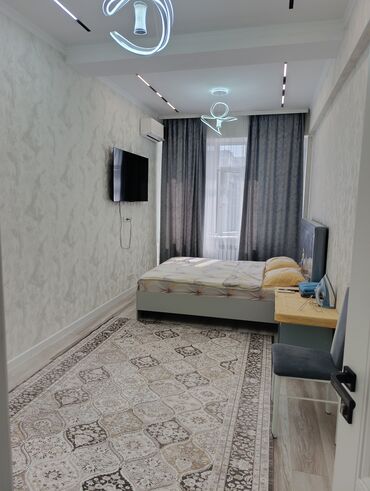 долгосрочная квартира жалал абад: 1 комната, Интернет, Wi-Fi, Банные принадлежности, Телевизор