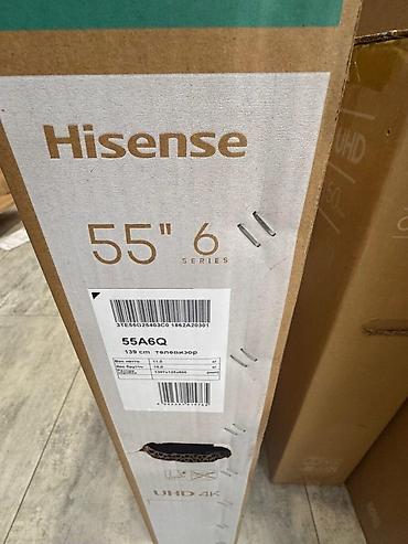 Televizorlar: Televizor Hisense 55A6Q 🔥 HISENSE 55A6Q — EVİNİZƏ 4K KEYFİYYƏT! 📺✨ 🎬 — 2
