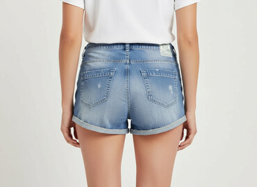 jeans balloon bershka: Bershka, Shorts for women, size M
