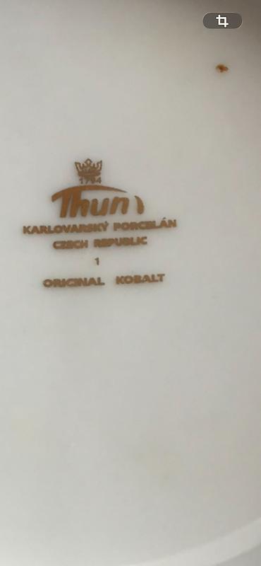 Qab-qacaq və mətbəx ləvazimatları: Nahar dəsti, rəng - Göy, Kobalt, 4 nəfərlik, Çexiya — 2