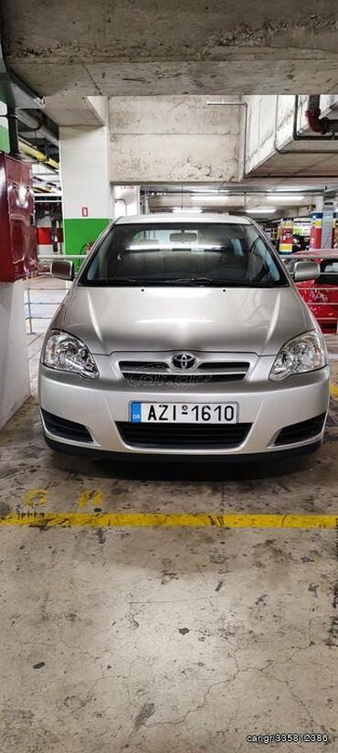 Οχήματα: Toyota Corolla: 1.4 l. | 2006 έ. Χάτσμπακ