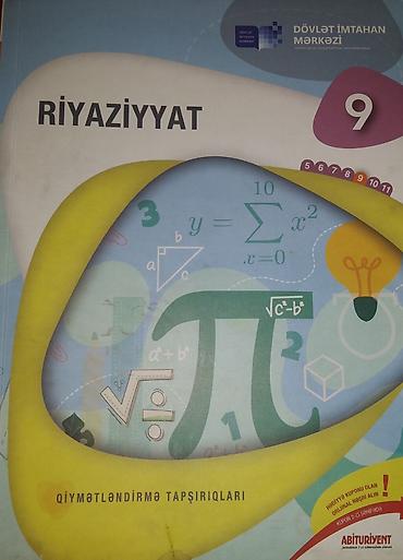 Məhsul: “Riyaziyyat 9 – Qiymətləndirmə Tapşırıqları” kitabı