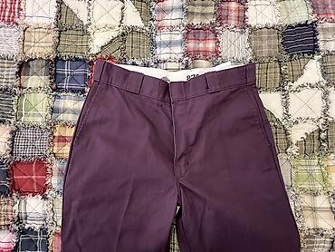 Kişi geyimləri: Klassik Şalvar, Dickies, Standart, rəng - Bənövşəyi — 4