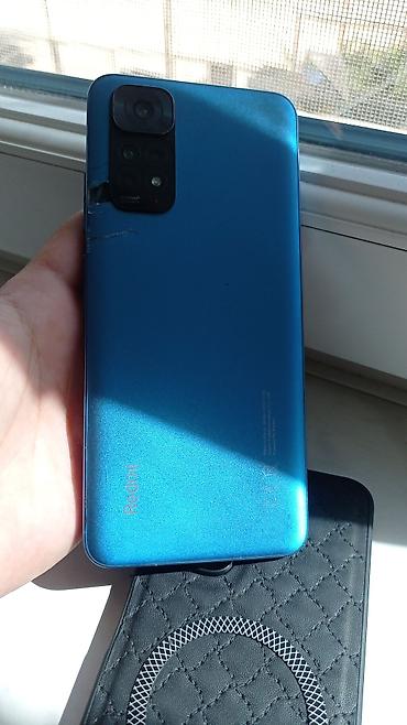 muslim telecom: Redmi Note 11S, 128 GB, rəng - Mavi, Qırıq — 1