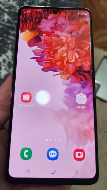 бэу телефон: Samsung Galaxy S20, Колдонулган, 128 ГБ, түсү - Кызгылт, 2 SIM