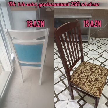 стулья бу: Qonaq otağı üçün, İşlənmiş, Qatlanmayan, Stul