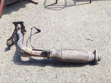 Auto delovi: Prednja grana auspuha sa lamda sondom i katalizatorom Lada 112 — 3