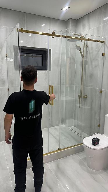 Душевые перегородки и ограждения: 🚿 Душевая перегородка под ключ за 3–5 дней | Токмок Надоело искать — 1