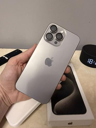 apple 7 plus 128gb: IPhone 15 Pro Max, Б/у, 256 ГБ, Natural Titanium, Коробка, 83 % — 2