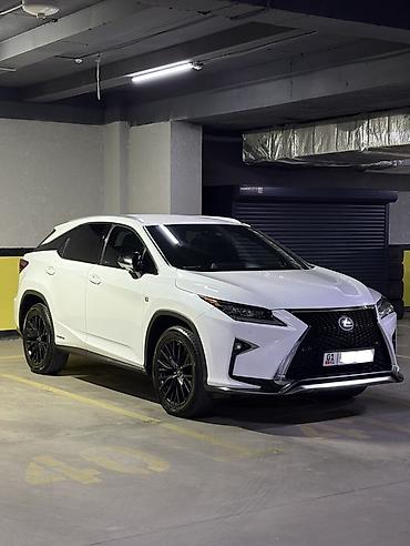 Lexus RX: 2016 г., 3.5 л, Вариатор, Гибрид, Кроссовер