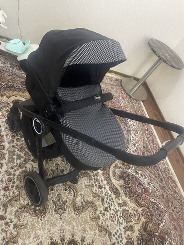 Коляски: Коляска, цвет - Черный, Б/у — 5