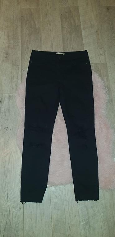 yeezy patike cena: Crne ženske farmerke – uski kroj (skinny), srednji struk. - — 4