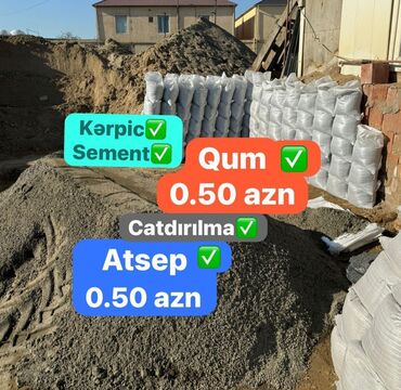 Qum: 🏗️ Tikinti Materiallarının Satışı! 🏗️ Tikinti üçün lazım olan hər şey