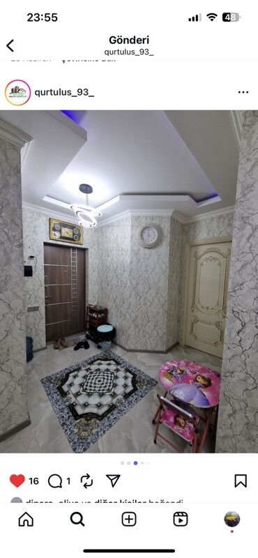 Mənzil kirayələyirəm: 3 otaqlı, 68 kv. m — 6